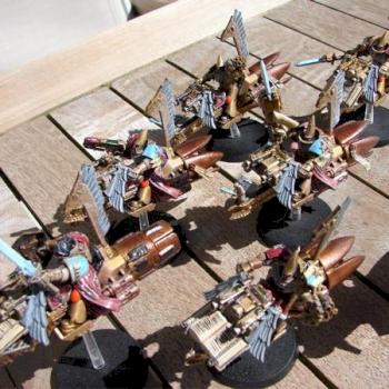Legio Custodes JetBike ARMY by GregorEisenhorn
