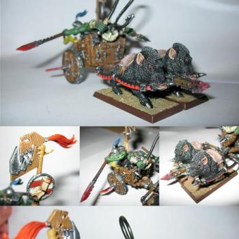 Orc Boar Charriot by papipa