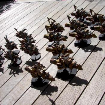 Legio Custodes JetBike ARMY by GregorEisenhorn
