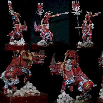 SENMM - Khorne Herald on juggernauth by capopik