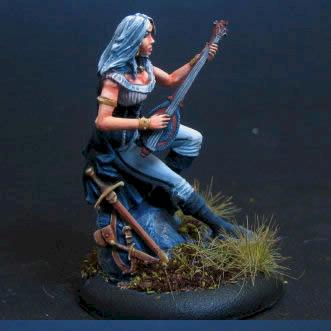 Female Bard by miniking