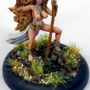 Zeldriia Elf Sorceress by TheHappyHalfling