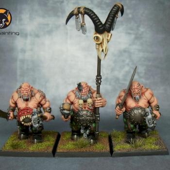 Three Ogres by KujoPainting