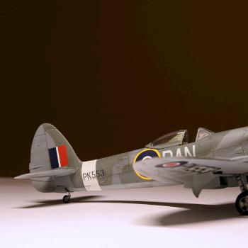 Spitfire Mk22 by Raymond