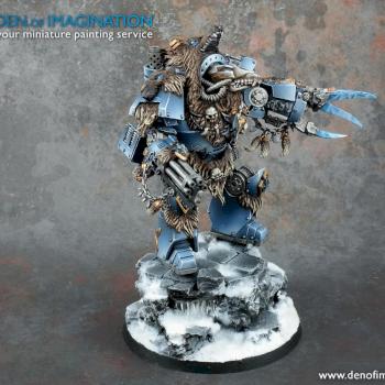 Space Wolves Dreadnought Conversion by DEN of IMAGINATION