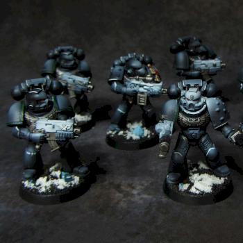 Space Marines Raven Guard Tactical Squad by Awaken Realms