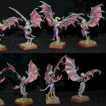 5 converted dark elf harpie by capopik
