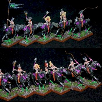 6 dark riders or doomfire warlocks conversion by capopik