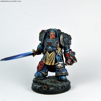Crimson Fists Terminator Captain by Piratos