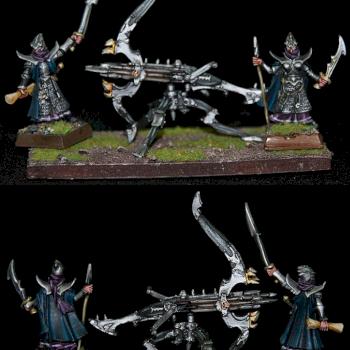Dark Elf Repeated Bolt Thrower by capopik