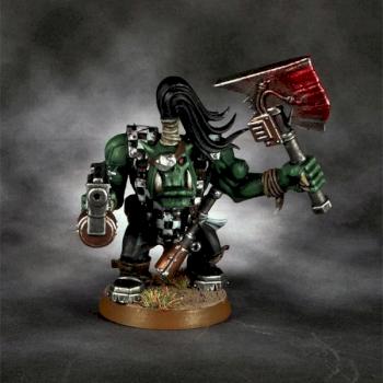 Ork Nob by tousgeo
