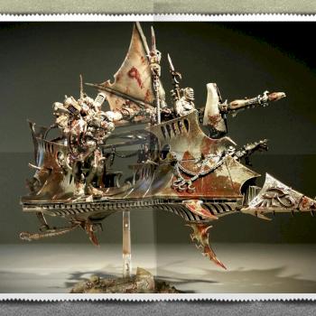 Dark Eldar Grotesquerie Raider by Omkara
