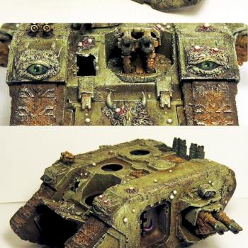 Nurgle Land Raider by Yellow Spacemarine