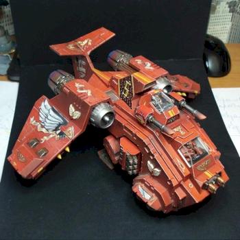 Blood Angels Stormraven by Yellow Spacemarine