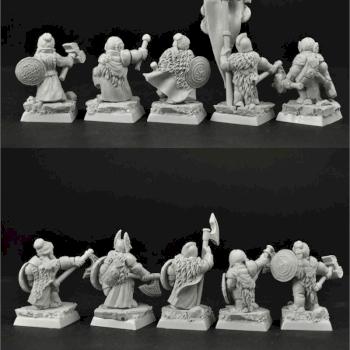Female Dwarves Regiment by Scibor