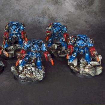 Crimson Fists Assault Terminators by Awaken Realms
