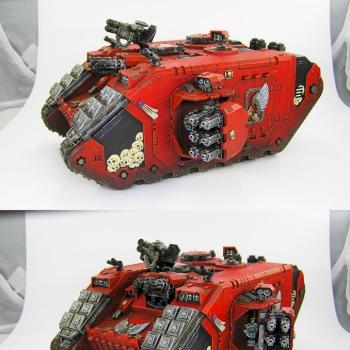 Flesh Tearers Land Raider by Yellow Spacemarine