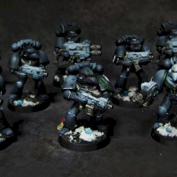 Space Marines Raven Guard Tactical Squad by Awaken Realms