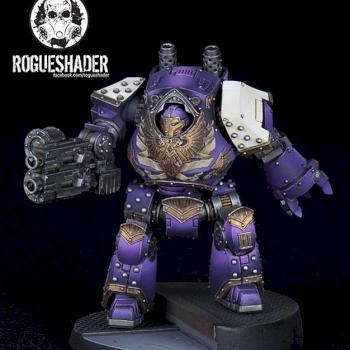 Emperor's Children Contemptor Dreadnought by RogueShader