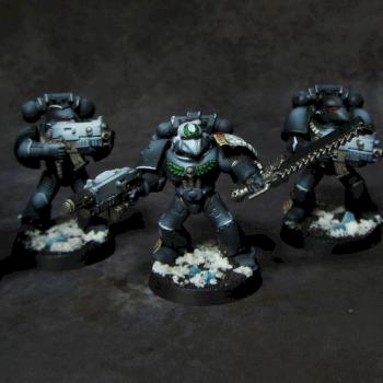 Space Marines Raven Guard Tactical Squad by Awaken Realms