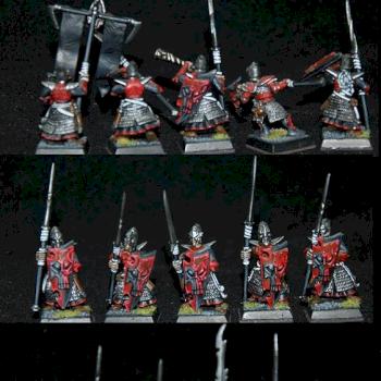 20 Dark Elf Warriors by capopik