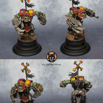 Evil Sunz Ork Nob by KujoPainting