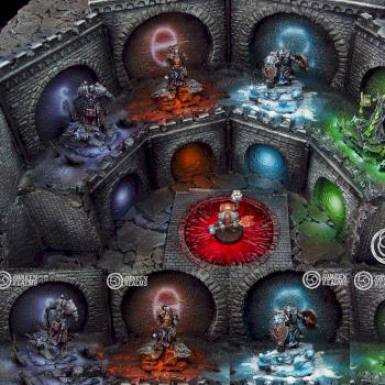 Demigods Evolution Diorama by Awaken Realms