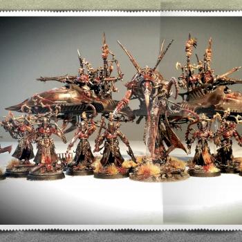 Dark Eldar Scarlet Epicureans by Omkara