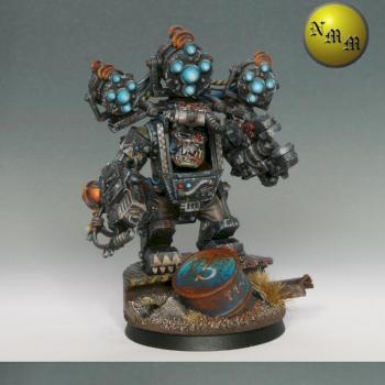 Ork Mek in Mega Armour by nels0nmac