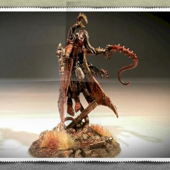 Dark Eldar Scarlet Epicureans Haemonculus by Omkara