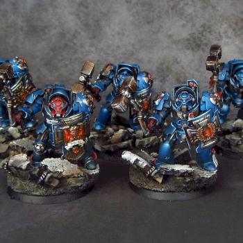 Crimson Fists Assault Terminators by Awaken Realms