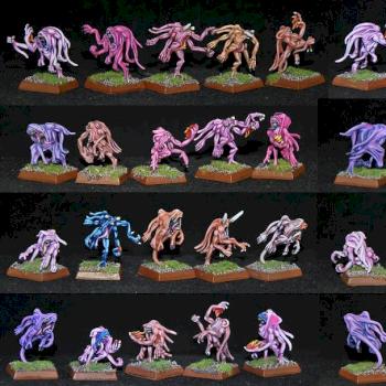 Pink Horor of Tzeentch unit 2 by capopik
