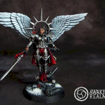 Sisters of Battle Saint Celestine conversion by Awaken Realms