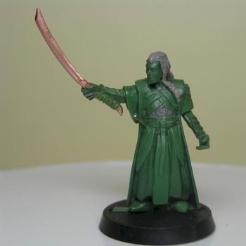 Glorfindel , Lord of the West.  28mm (revised) by darkeye