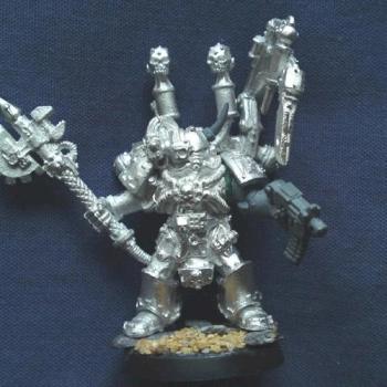 Iron Warriors Chaos Space Marine Lord / Warsmith by Aryllon