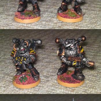 Iron Warriors - Chaos Space Marine Squad by Aryllon