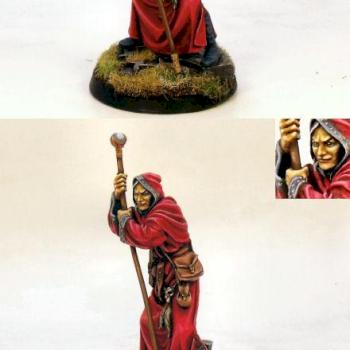 54mm Raistlin Majere (red robes) by freefall199