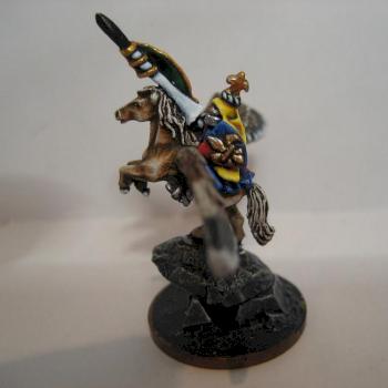 Warmaster Bretonnian Pegasus Rider by Stomm