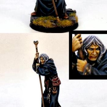 54mm Raistlin Majere (black robes) by freefall199