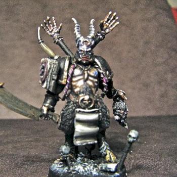 Chaos SPace Marine Sorcerer by lilizzyloser2008