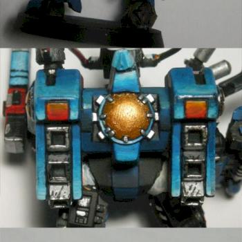 Tau Battlesuit Commander by Asunder
