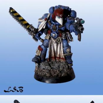 Ultramarine Veteran Sergeant 1.1 by Navvare