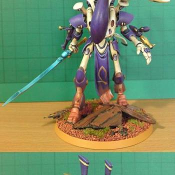 Eldar Wraithlord - Craftworld Aryllon by Aryllon