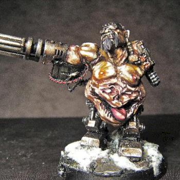 Chaos Space Marine Obliterator by lilizzyloser2008