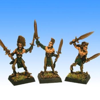 Wood Elf Wardancers by BoogeyMan