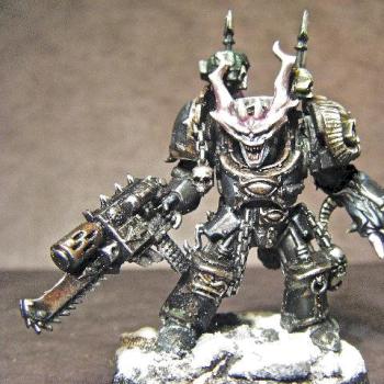 Chaos Chosen of Tzeentch Terminator by lilizzyloser2008