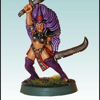 3rd Edition Talisman Witch Elf by skullhamma