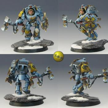 Space Wolf Wolf Guard terminator 1 by nels0nmac