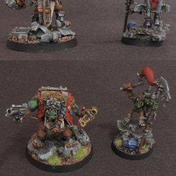 Ork Pilot and grot the conquerer by WhiteRavenFactory