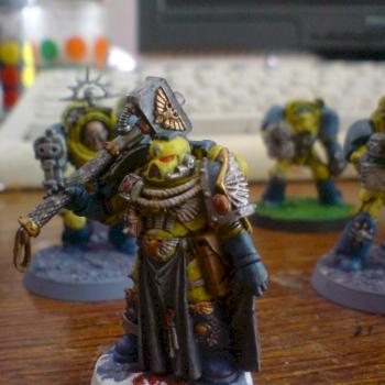 Space Marine Captain by Chaoseddy